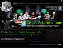 Tablet Screenshot of ceskapokerovatour.cz